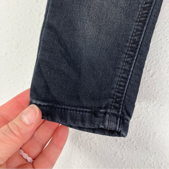 NWT Catimini jeans black denim knit elastic waist pull on size 9 months - Picture 11 of 12